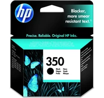 HP 350 Black Original Ink Cartridge tintapatron 1 db Standard teljesítmény Fekete