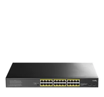 Cudy GS1028PS2 hálózati kapcsoló Gigabit Ethernet (10/100/1000) Ethernet-áramellátás (PoE) támogatása Fekete