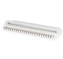 Digitus DN-91410-24 Moduláris patch panel, 24-portos, 24x DN-93615-tel felszerelve