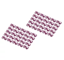 Digitus A-CC-MG Magenta Kábel Színkódoló Klipszek 100 Darabos Csomag