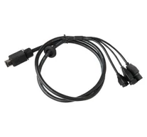AXIS 5506-191 jelzőkábel 5 m Fekete