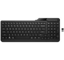 HP vezeték nélküli billentyűzet 475 kettős üzemmód - USB + Bluetooth vevő - fekete QWERTY (7N7B9AA#ABB)