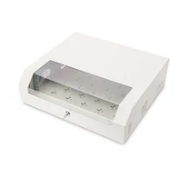 Digitus DN-19 04U-PB állvány 3U Falra szerelhető állvány Szürke