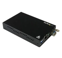 StarTech.com ET91000SM20 hálózati média konverter 2000 Mbit/s 1310 nm Single-mode Fekete