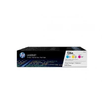 HP 126A 3-pack Cyan/Magenta/Yellow Original LaserJet Toner Cartridges