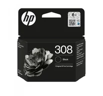 HP 308 Black Original Ink Cartridge tintapatron 1 db Standard teljesítmény