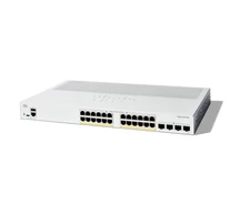 Cisco C1300-24P-4G Catalyst 1300 Kezelt Switch 24 Portos PoE Gigabit Ethernet