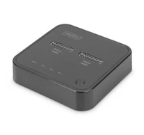Digitus DA-71545 dokkoló állomás és port replikátor Vezetékes USB 3.2 Gen 2 (3.1 Gen 2) Type-C Fekete