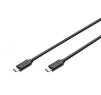 Digitus AK-300138-030-S USB kábel USB 2.0 3 M USB C 0,48 Gbit/s Fekete