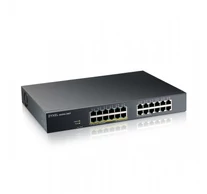 Zyxel GS1915-24EP Vezérelt L2 Gigabit Ethernet (10/100/1000) Ethernet-áramellátás (PoE) támogatása 1U Fekete