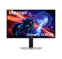 Samsung G60SF számítógép monitor 68,6 cm (27") 2560 x 1440 pixelek Quad HD OLED Ezüst