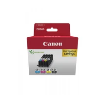Canon 6509B016 tintapatron 4 db Eredeti Fekete, Cián, Magenta, Sárga