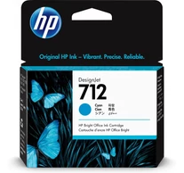 HP 712 29-ml Cyan DesignJet Ink Cartridge