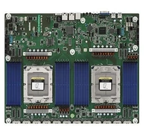 ASRock TURIN2D24G-2L+/500W, 2xSKT, LGA 6096, AMD EPYC 9005, SoC, SATA, NVMe 2xM.2, 2xGbE, IPMI