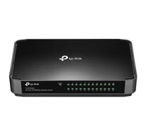 TP-Link TL-SF1024M hálózati kapcsoló Beállítást nem igénylő (unmanaged) Fast Ethernet (10/100) Fekete