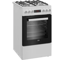 Beko FSE52323DWD cooker Freestanding cooker Electric Gas White