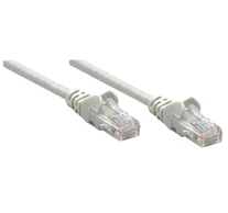 Intellinet RJ-45 M/M, 10m hálózati kábel Szürke Cat6 U/UTP (UTP)