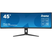 iiyama G-MASTER 45"LCD Curved Bus. UWQHD számítógép monitor 113 cm (44.5") 5120 x 1440 pixelek Dual QHD LED Fekete