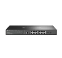 TP-Link Omada SG3218XP-M2 hálózati kapcsoló Vezérelt L2+ 2.5G Ethernet (100/1000/2500) Ethernet-áramellátás (PoE) támogatása 1U Fekete