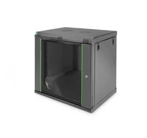 Digitus DN-19 12-U-EC-SW állvány 12U Falra szerelhető állvány Fekete
