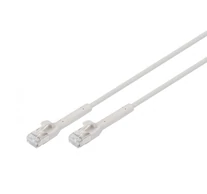 Digitus DK-1632-A-010B Sarokcsatlakozó CAT 6A F-FTP, réz, 1 m, szürke
