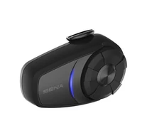 Sena 10S motorcycle intercom 4 channels 1600 m Black