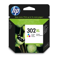 HP 302XL High Yield Tri-color Original Ink Cartridge tintapatron 1 db Cián, Magenta, Sárga