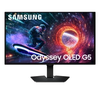Samsung G50F számítógép monitor 68,6 cm (27") 2560 x 1440 pixelek Quad HD OLED Fekete