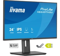 iiyama ProLite XB2497HSU-B1 számítógép monitor 60,5 cm (23.8") 1920 x 1080 pixelek Full HD LED Fekete
