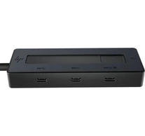 HP 4K USB-C Multiport Hub USB C-típus Fekete