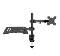 Techly ICA-LCD 174NB Forgatható asztali tartó 13-32" monitorhoz és 17" laptophoz