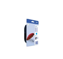 Brother LC225XLCBP tintapatron 1 db Eredeti Cián