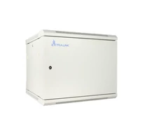 Extralink 9U 600X600 ASP WALL-MOUNTED RACKMOUNT CABINET METAL DOOR GRAY Falra szerelhető állvány Szürke