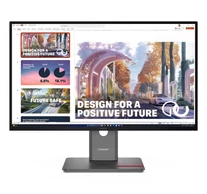 Lenovo ThinkVision P27QD-40 számítógép monitor 68,6 cm (27") 2560 x 1440 pixelek Wide Quad HD LED Fekete