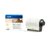Brother DK-11247 címkéző szalag Fehéren fekete