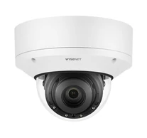 Hanwha PND-A9081RV biztonsági kamera Dóm IP biztonsági kamera Beltéri és kültéri 3840 x 2160 pixelek Plafon