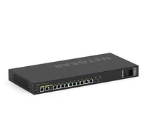 NETGEAR M4250-10G2F Vezérelt L2/L3 Gigabit Ethernet (10/100/1000) Ethernet-áramellátás (PoE) támogatása 1U Fekete