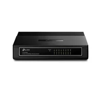 TP-Link TL-SF1016D hálózati kapcsoló Fast Ethernet (10/100) Fekete