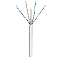 Techly ITP-C6A-RIS305UGT Cat6a U/UTP Kábel csavart érpár 305m 100% CU Szürke
