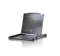 ATEN CL6700MW-ATA-AG rack konzol 43,9 cm (17.3") Fekete 1U