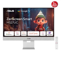 ASUS ZenScreen Smart Monitor MS27UC számítógép monitor 68,6 cm (27") 3840 x 2160 pixelek 4K Ultra HD LCD Szürke