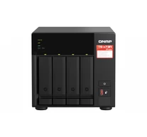 QNAP TS-473A NAS Tower Ethernet/LAN csatlakozás Fekete V1500B