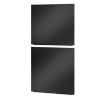 Könnyű Rack Oldalsó Panel 42U/1000mm Mély Osztott Oldalsó Panelek Fekete Mennyiség 2
