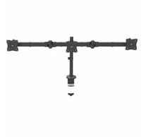 StarTech.com ARMTRIO asztali TV konzol 61 cm (24") Fekete