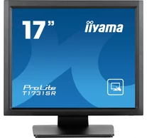 iiyama ProLite T1731SR-B1S számítógép monitor 43,2 cm (17") 1280 x 1024 pixelek SXGA LCD Érintőképernyő Fekete