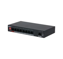 Dahua PFS3009-8ET1GT-96-V2 9-portos nem menedzselt asztali switch 8 PoE porttal