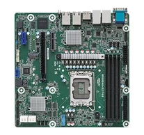 ASRock W680D4U-2L2T/G5, 1xSKT LGA1700, Intel Core 12/13 Gen., W680, 4xDIMM, SATA, 1xM.2, 2xGbE, 2x10GbE, IPMI
