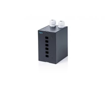 Digitus DN-96991 Optikai szálas DIN sín elosztó, 6-portos, SC SX/LC DX, fekete