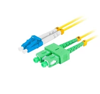 Lanberg FO-LUSA-SD11-0020-YE InfiniBand és száloptikai kábel 2 M SC LC LC/SC Sárga