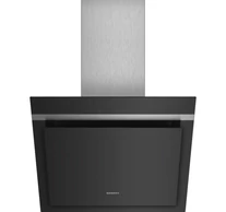 Siemens LC67KHM60 páraelszívó Falra szerelhető fekete, rozsdamentes acél 660 m³/h A